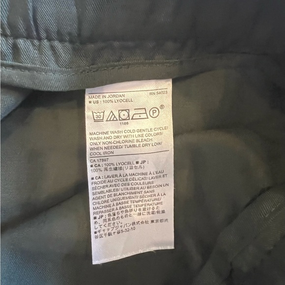 Banana Republic Factory Cargo Jogger Green Size Medium - Picture 6 of 7